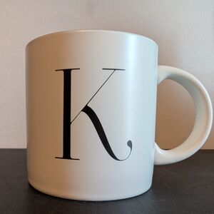 Indigo K Mug with Blue Interior